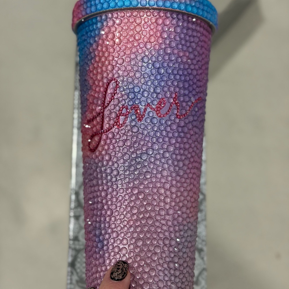 Taylor Swift- “Lover” Tumbler, Beaded